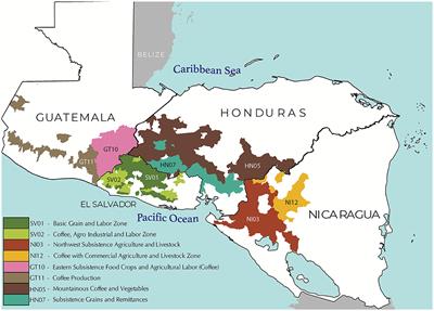 The development of a farmer decision-making mind map to inform climate services in Central America